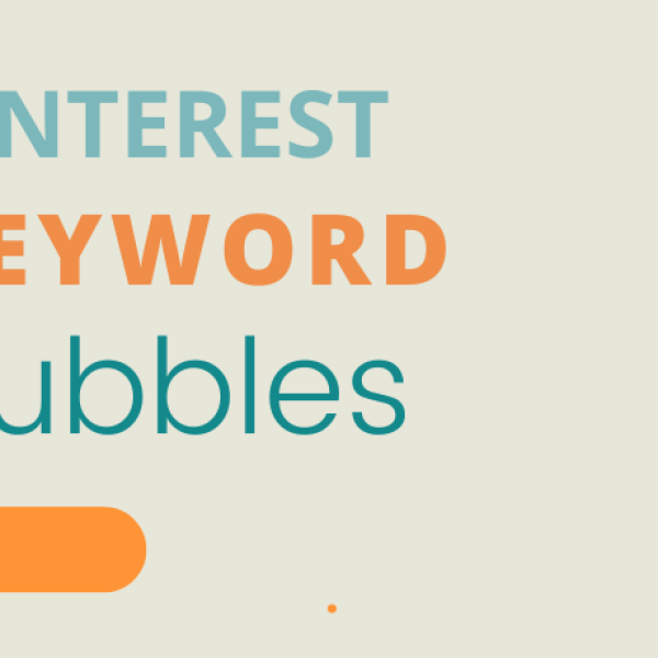 Pinterest Keyword Bubbles