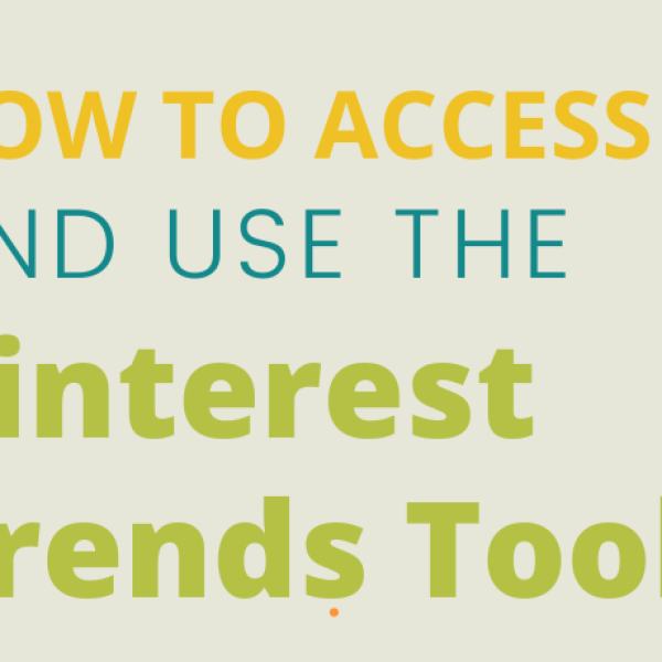 Pinterest Trends Tool
